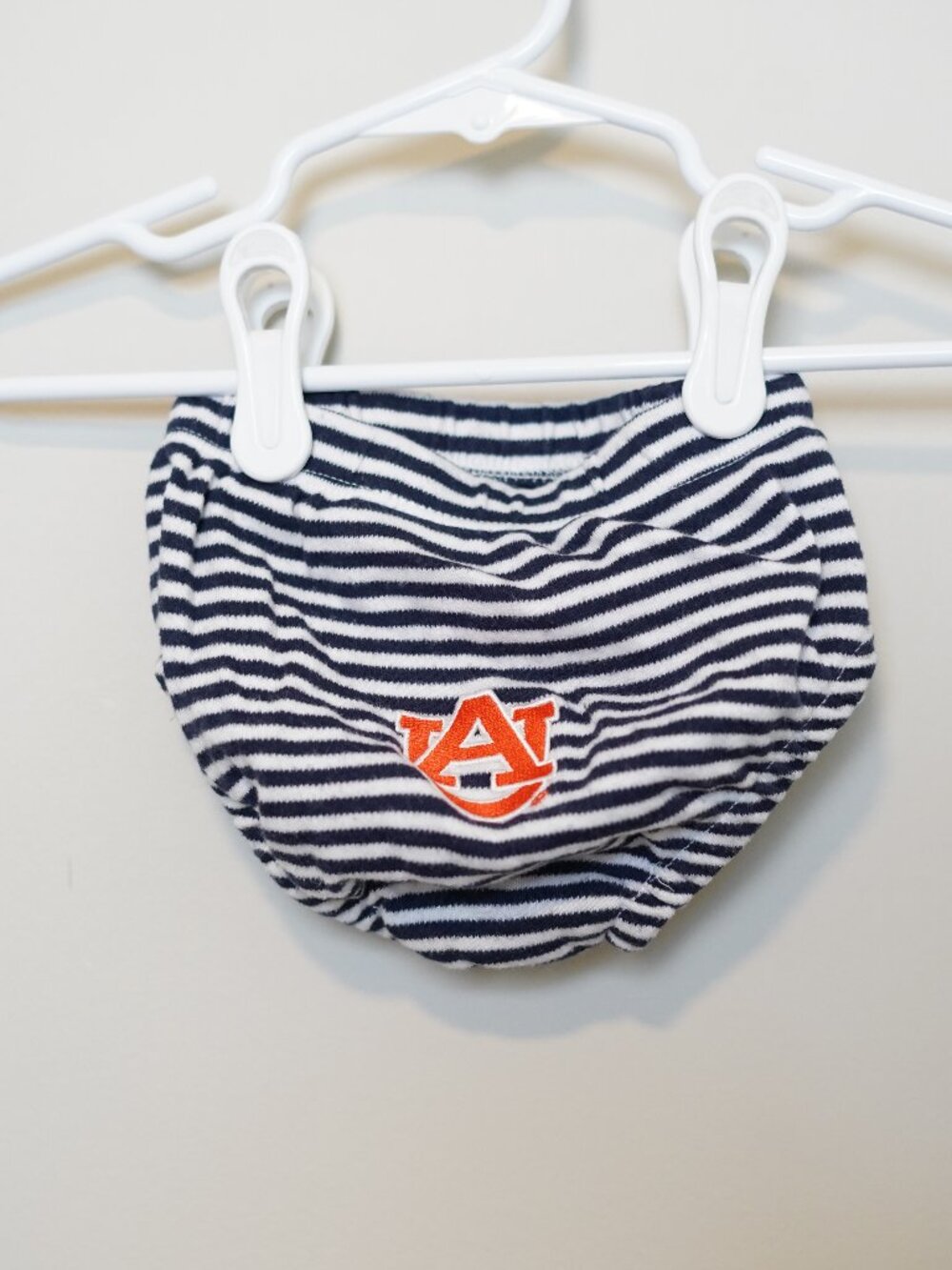 Creative Knitwear Navy Striped Auburn Diaper Cover
